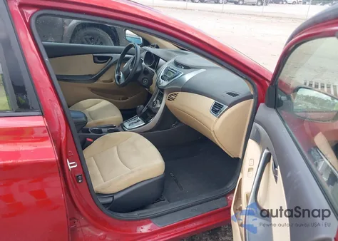 2012 Hyundai Elantra Gls (Ulsan Plant) из США, поврежденный, VIN KMHDH4AEXCU439873